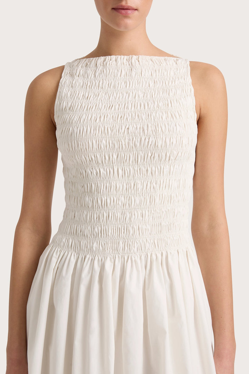 NOA MINI DRESS WHITE - FAITHFULL THE BRAND