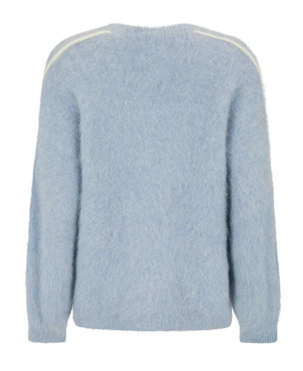 BRUSED ALPACA SWEATER MIST