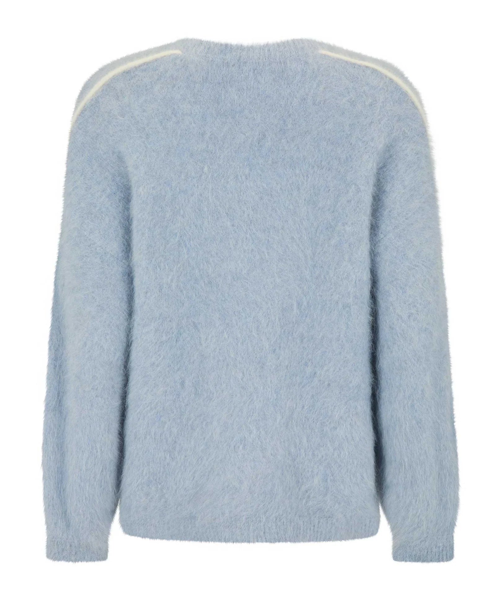 BRUSED ALPACA SWEATER MIST