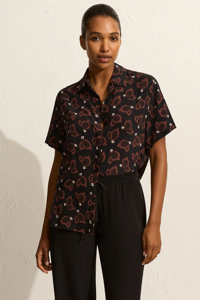 SHORT SLEEVE SHIRT CASABLANCA - MATTEAU