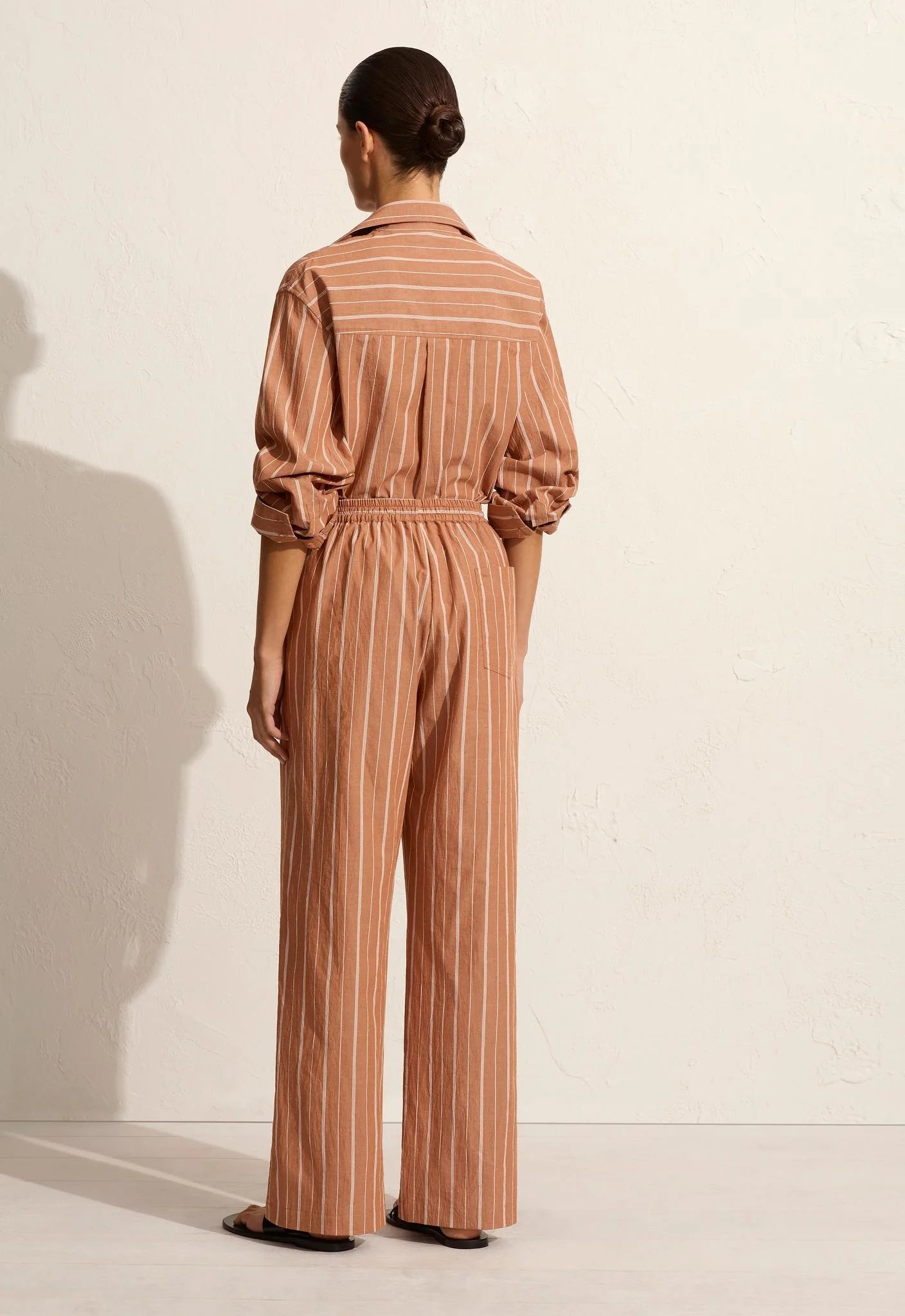 RELAXED STRIPE PANT DESERT STRIPE
