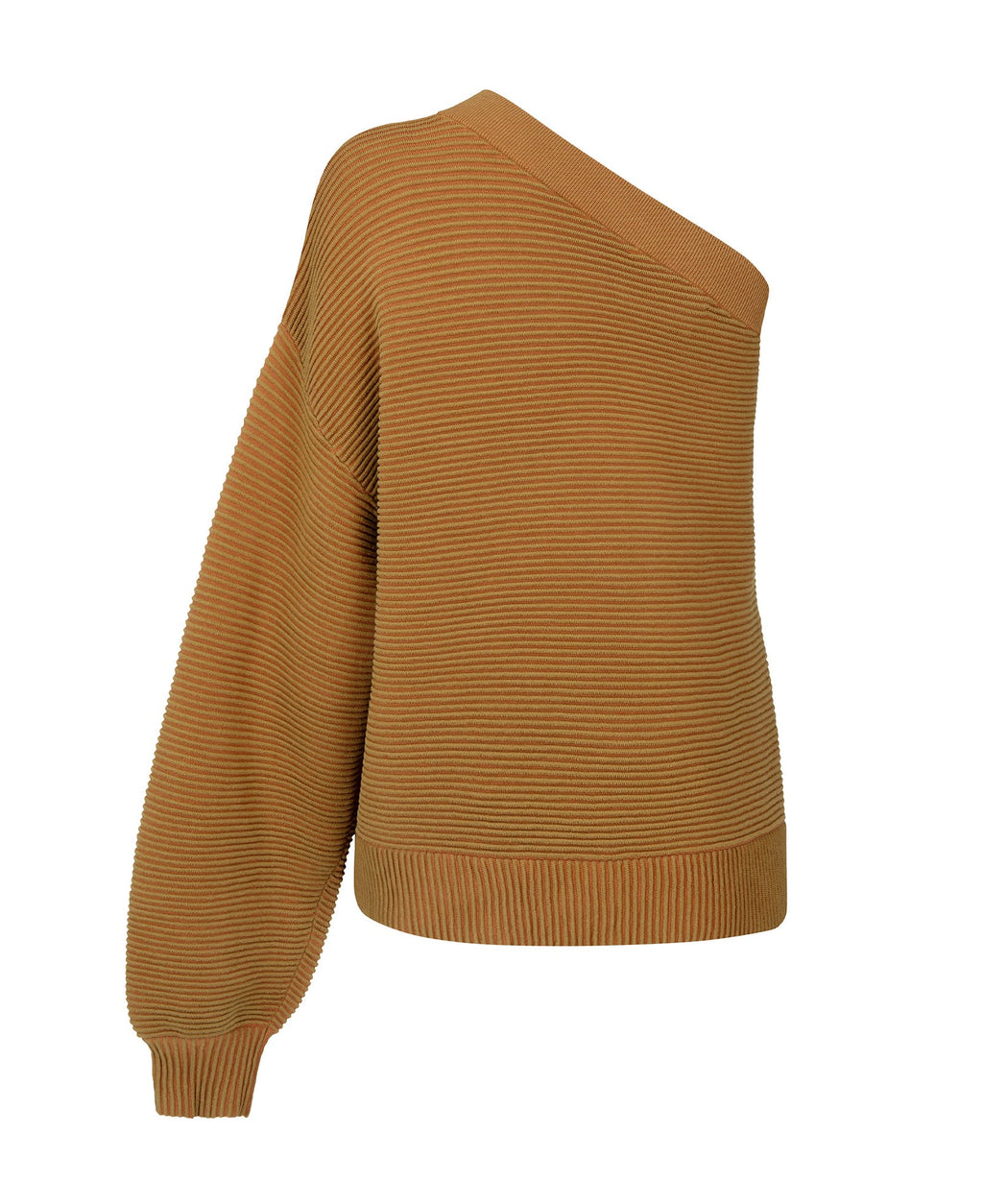 ORGANIC ASYM SWEATER FENNEL