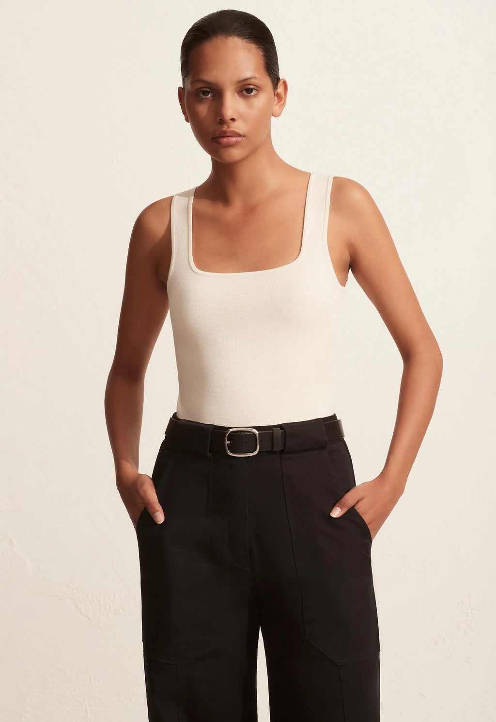 CLASSIC NINETIES TANK IVORY