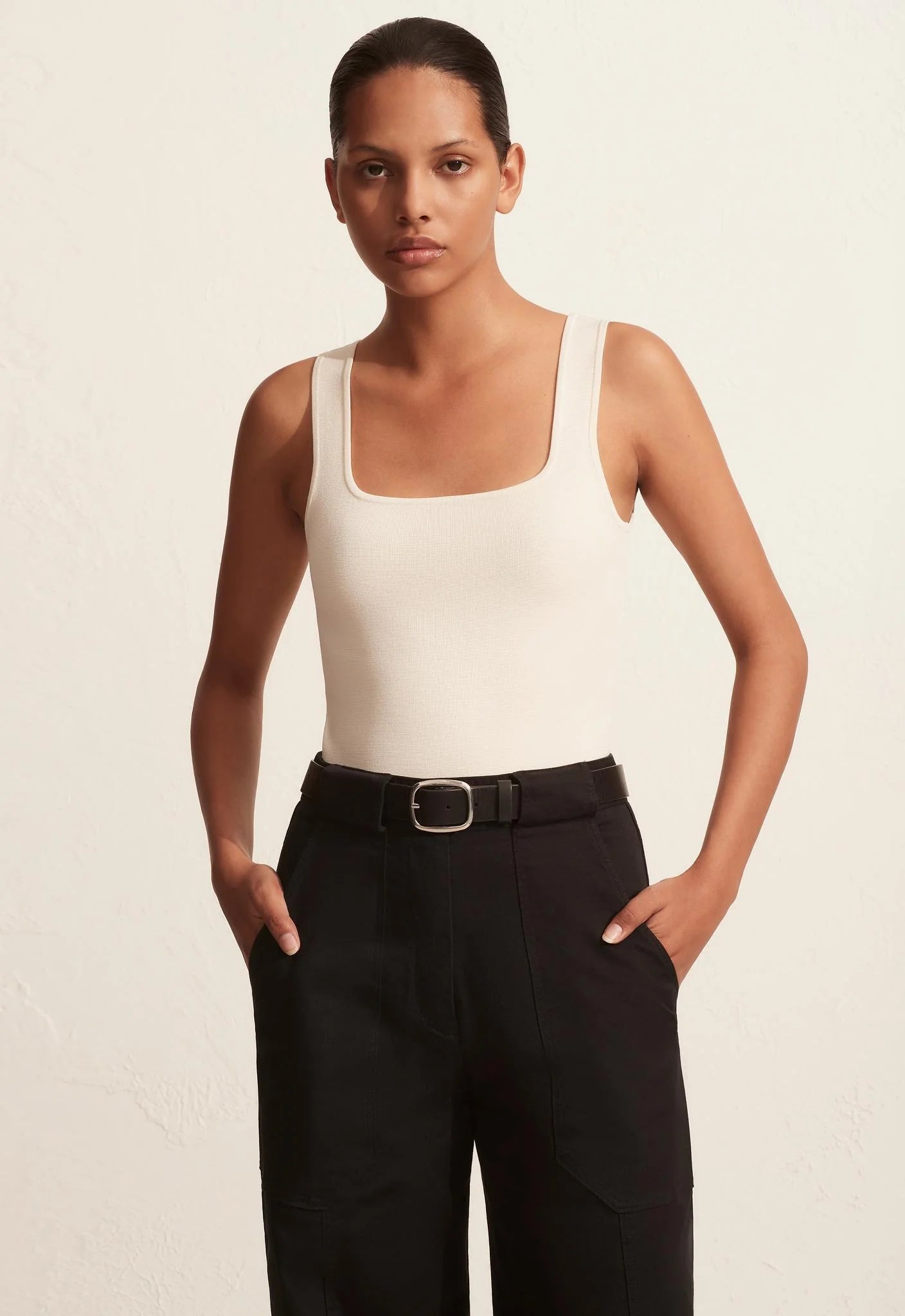 CLASSIC NINETIES TANK IVORY