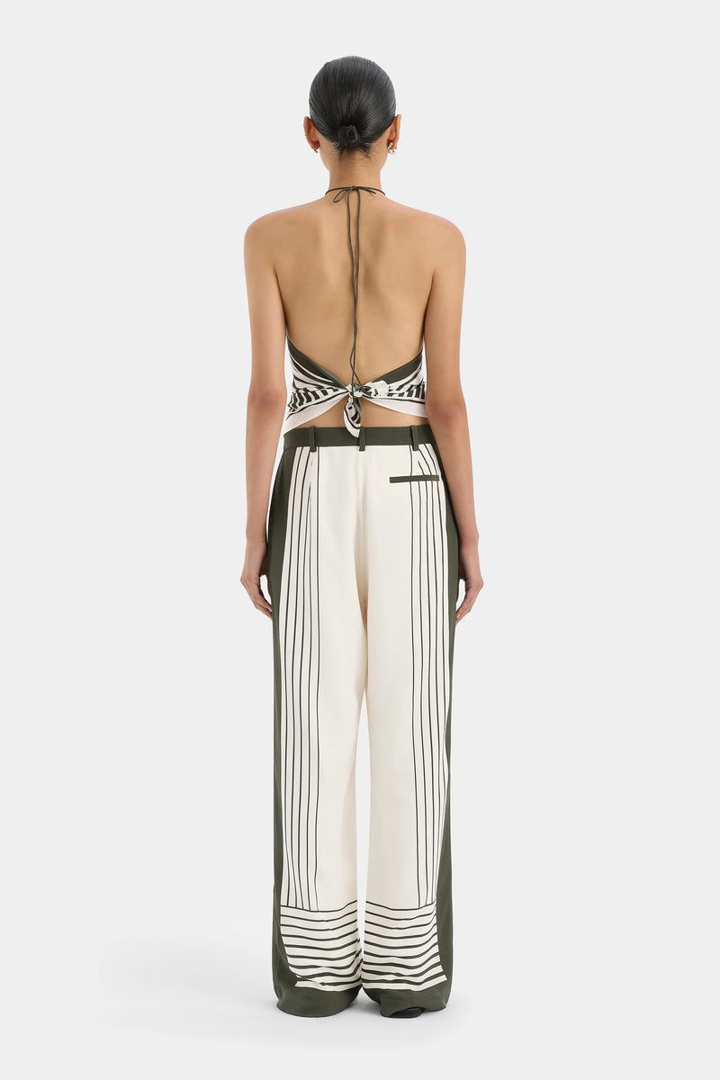 LEILANA SCARF GARDEN STRIPE - SIR