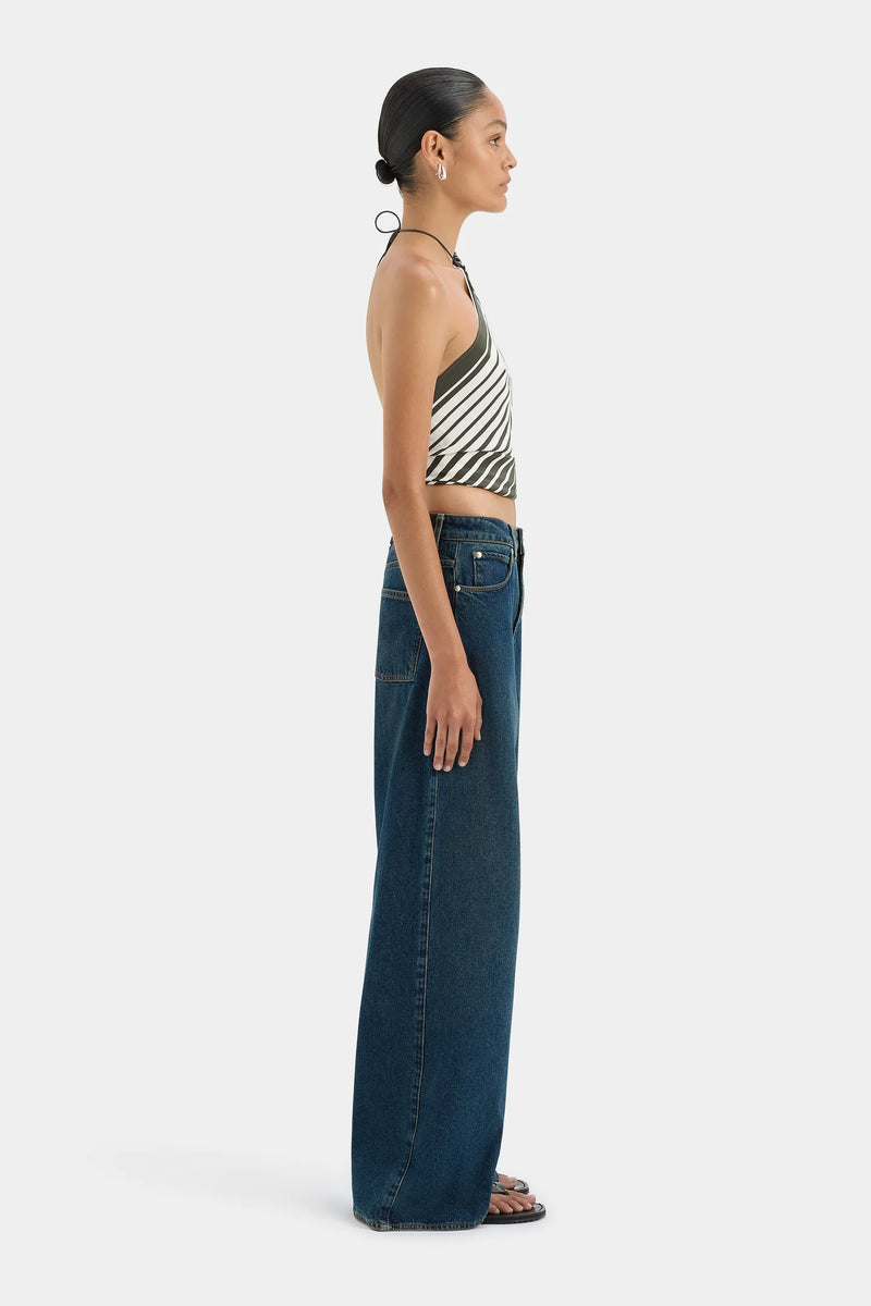 LEILANA SCARF GARDEN STRIPE - SIR