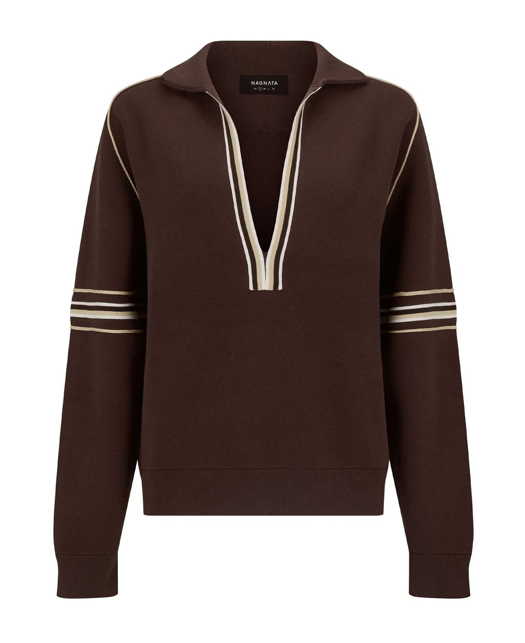 ORGANIC MOTLEY JERSEY ESPRESSO