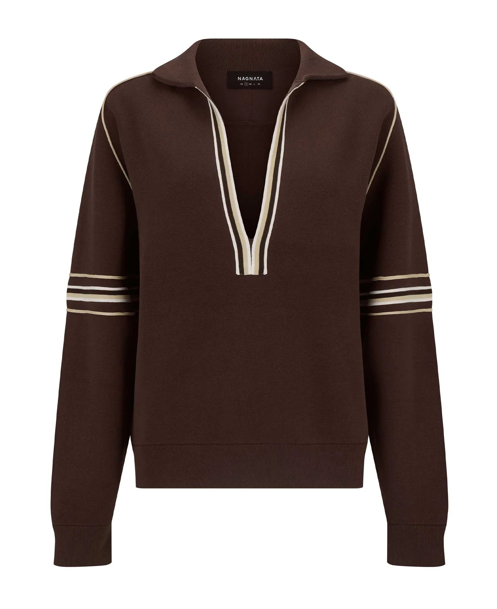 ORGANIC MOTLEY JERSEY ESPRESSO