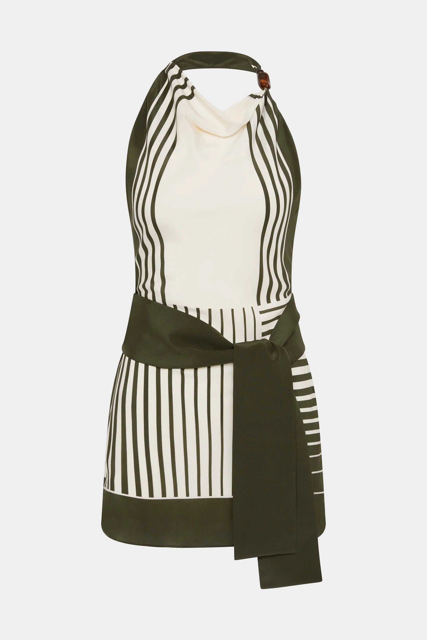 LEILANA MINI DRESS GARDEN STRIPE