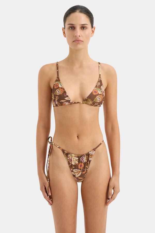CALAMA STRING TRIANGLE TOP MOJAVE FLORAL - SIR