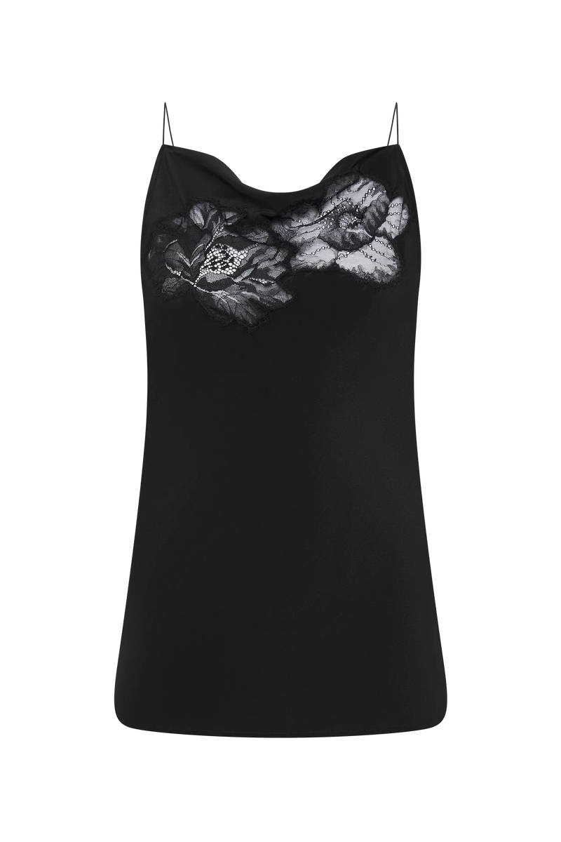 BIARRITZ TOP BLACK - FAITHFULL THE BRAND