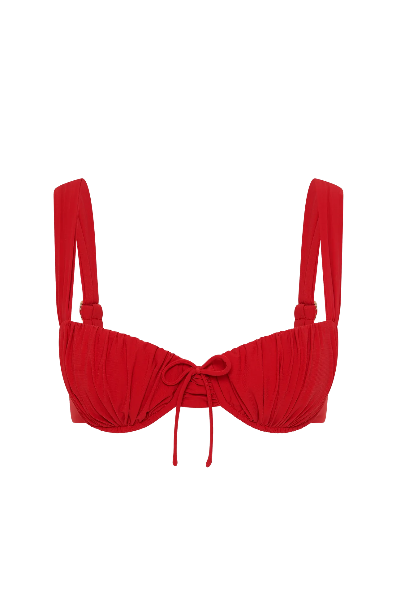 DINARD BIKINI TOP RED