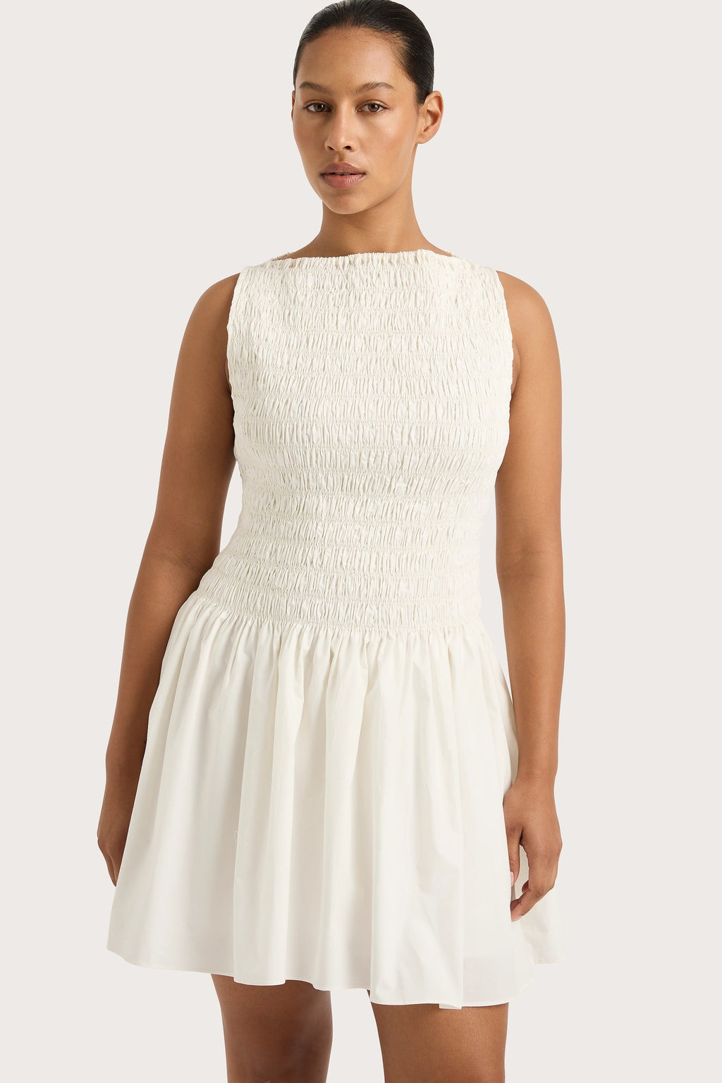 NOA MINI DRESS WHITE