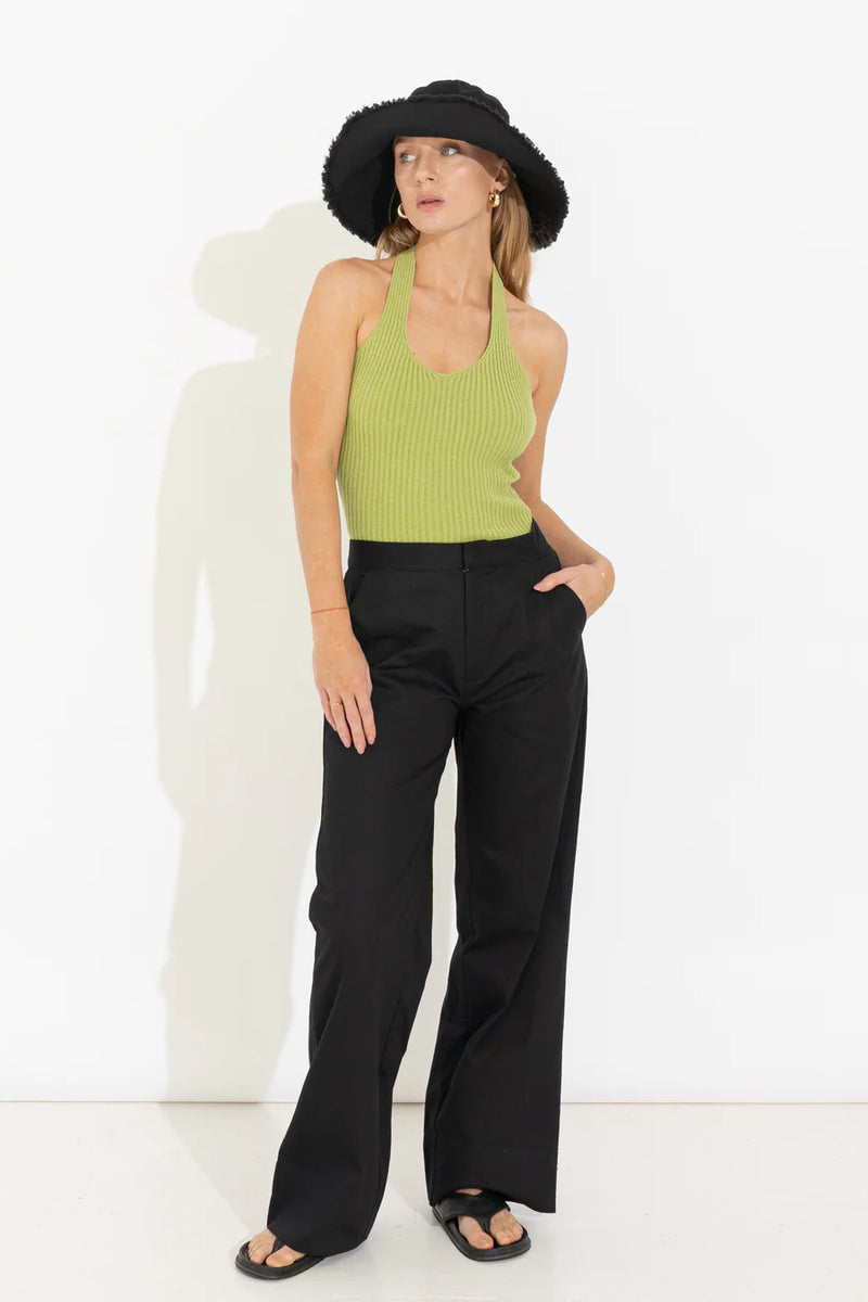 EDEN PANT BLACK - SARA FOX THE LINE