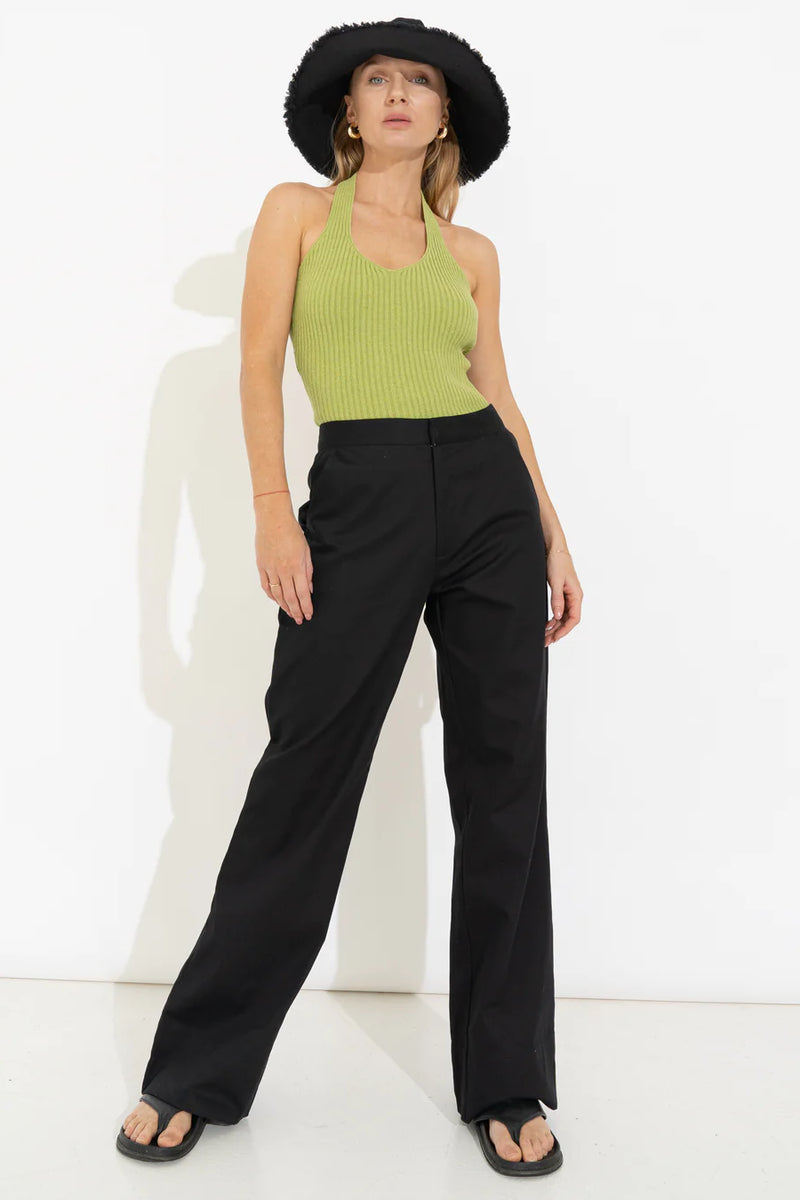 EDEN PANT BLACK - SARA FOX THE LINE