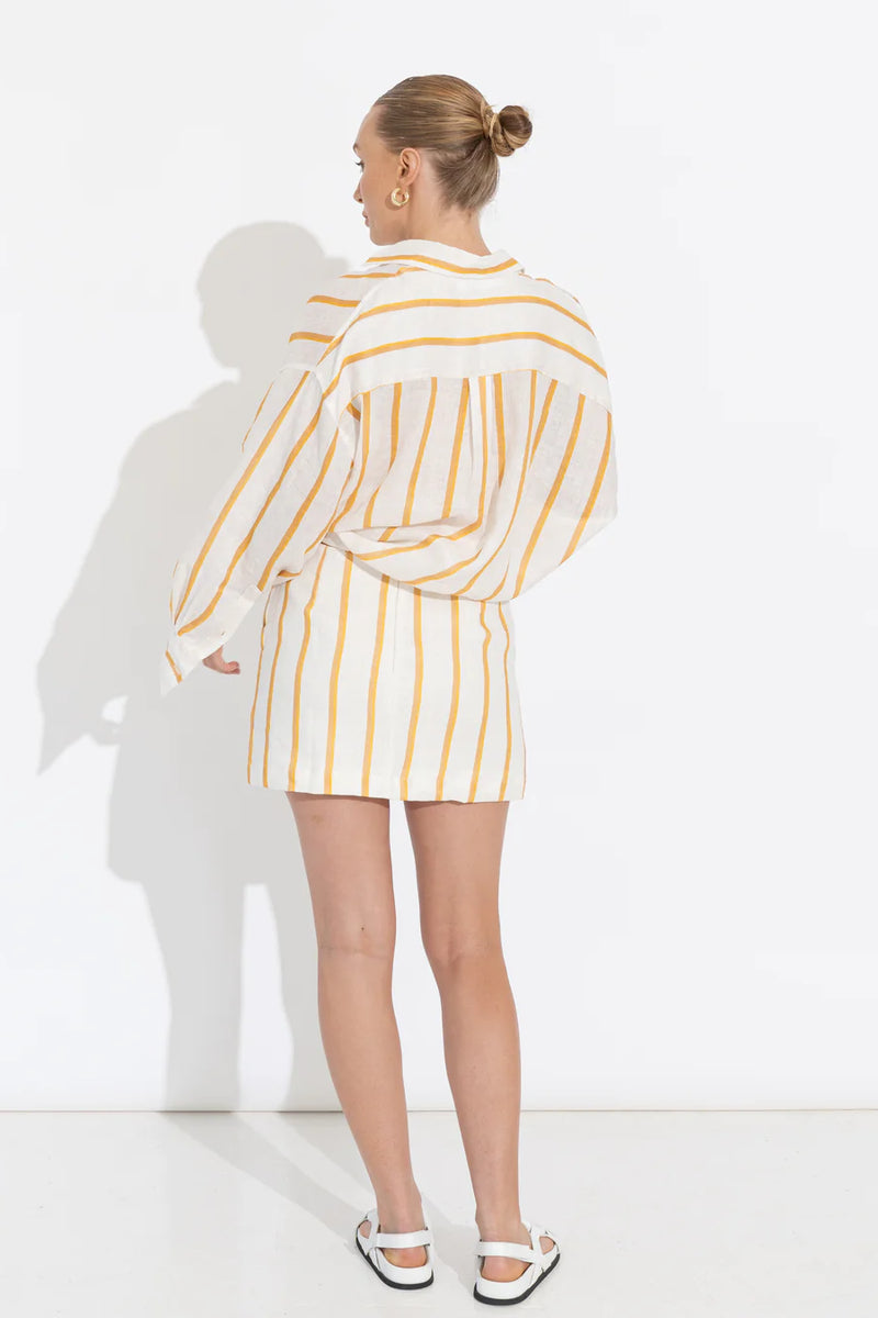 MONSOON MINI SKIRT SOLEIL STRIPE - SARA FOX THE LINE