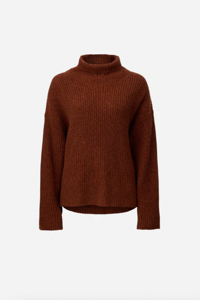 ORLANDO KNIT BURNT ORANGE - VIKTORIA + WOODS