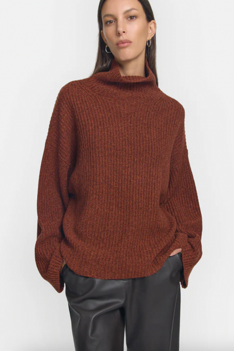 ORLANDO KNIT BURNT ORANGE - VIKTORIA + WOODS