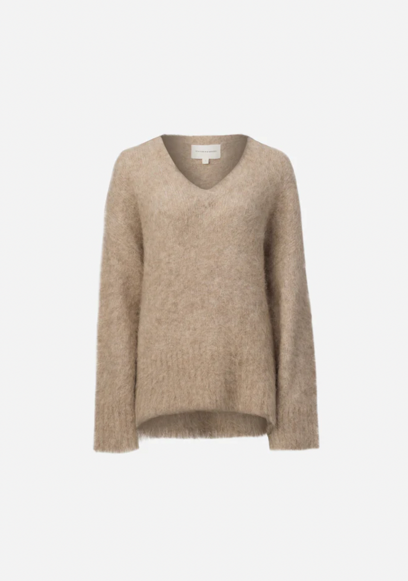 VANCOUCER KNIT OAT MARL - VIKTORIA + WOODS