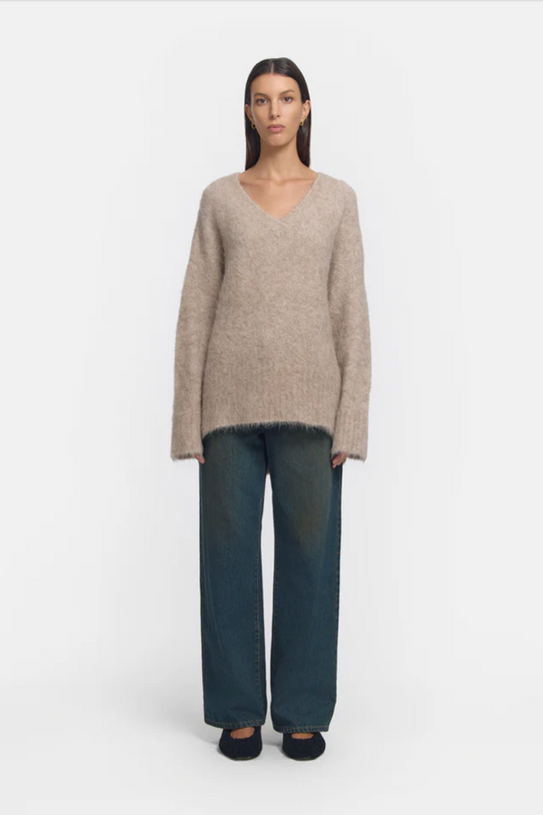 VANCOUCER KNIT OAT MARL - VIKTORIA + WOODS