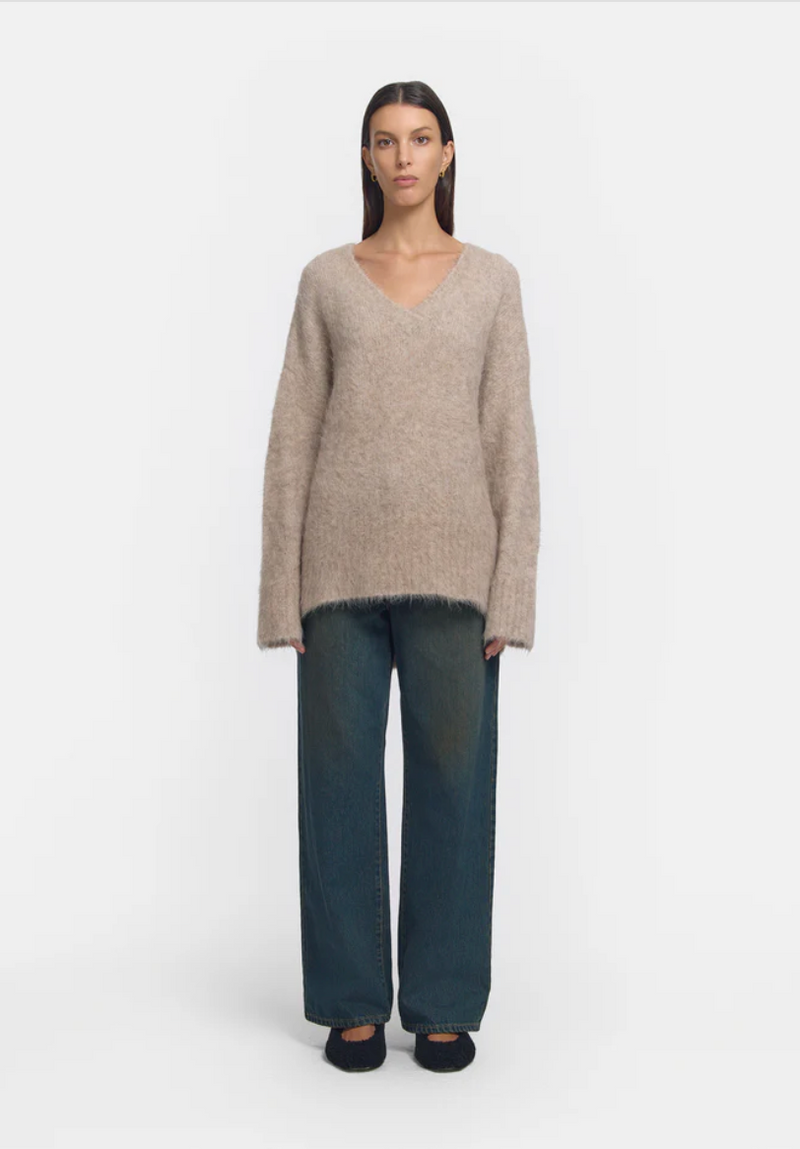 VANCOUCER KNIT OAT MARL - VIKTORIA + WOODS