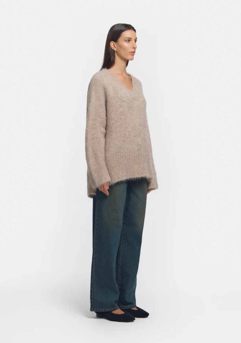 VANCOUCER KNIT OAT MARL - VIKTORIA + WOODS