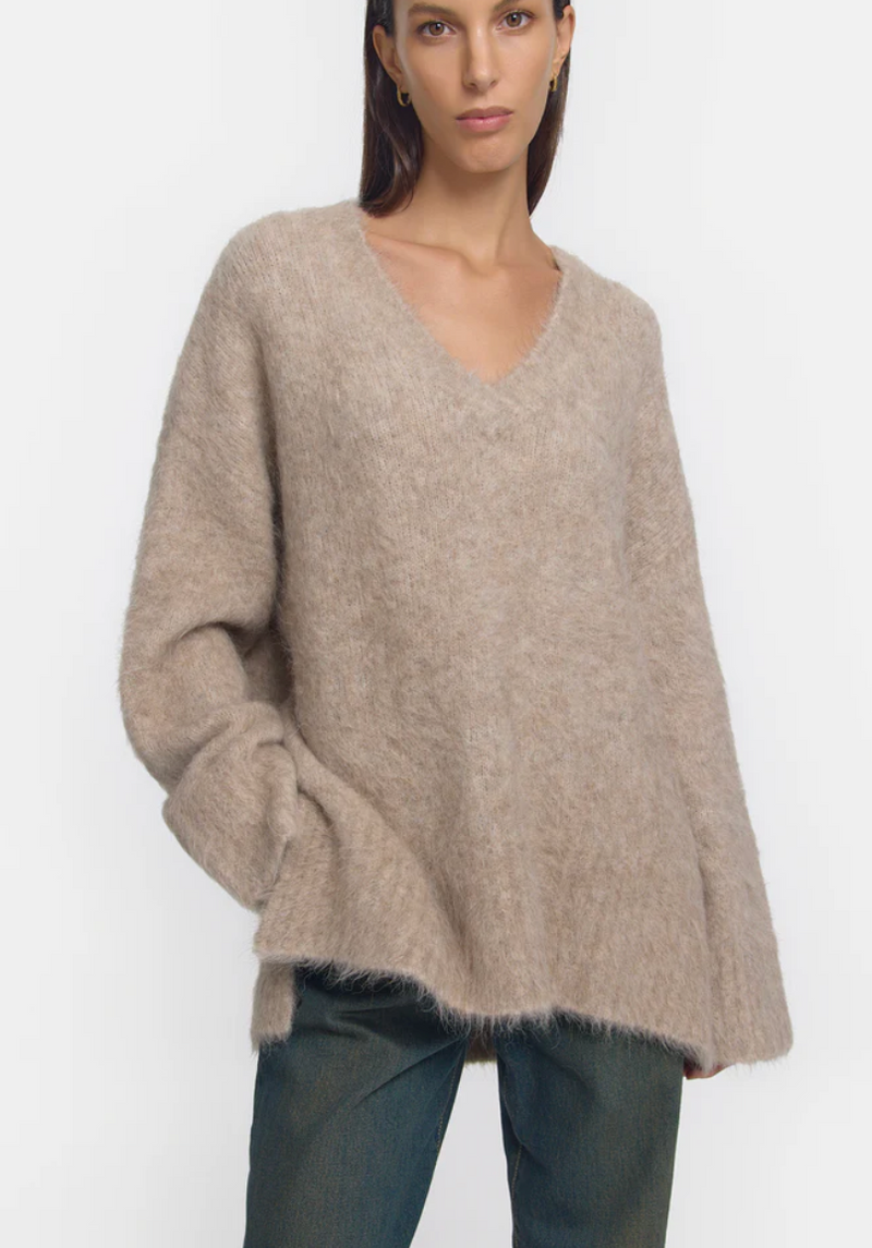 VANCOUCER KNIT OAT MARL - VIKTORIA + WOODS