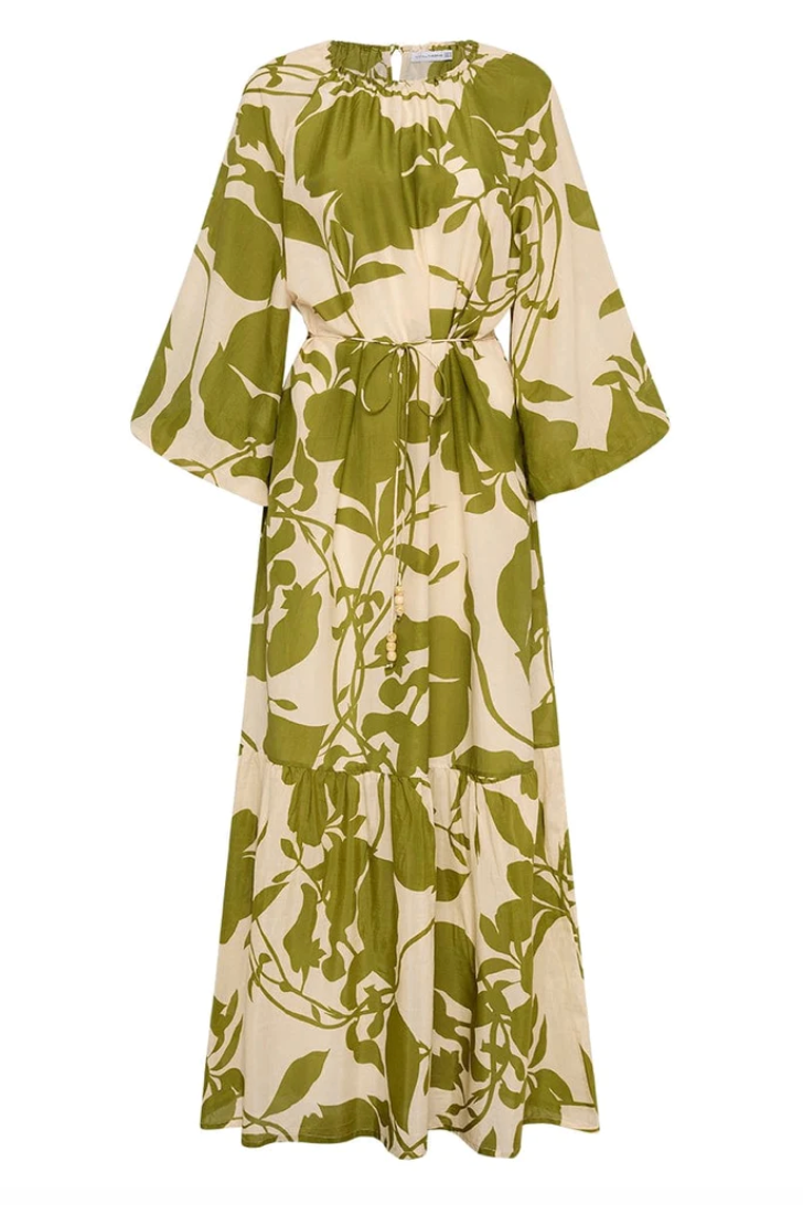 AMARIS MAXI DRESS TERMINI FLORAL - FAITHFULL THE BRAND