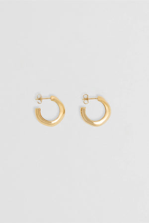 SENSE HOOP MEDIUM 14K VERMEIL