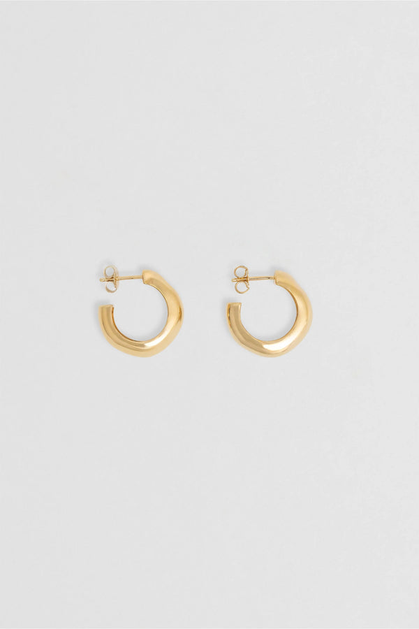 SENSE HOOP MEDIUM 14K VERMEIL - FLASH JEWELLERY