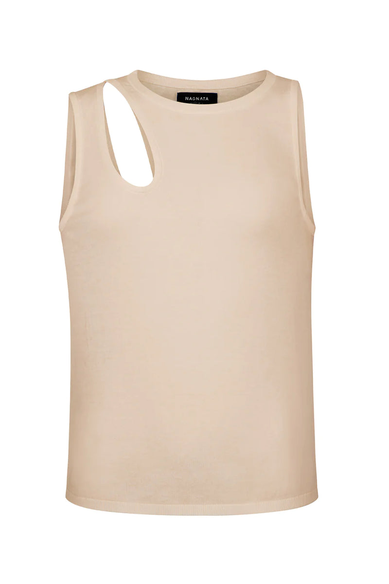 HIGHLIGHTER TANK SANDSTONE/CHARTREUSE - NAGNATA