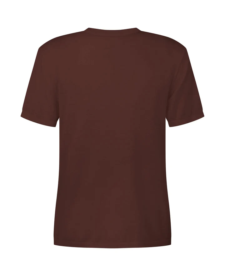 HIGHLIGHTER TEE AUBURN/MUSHROOM
