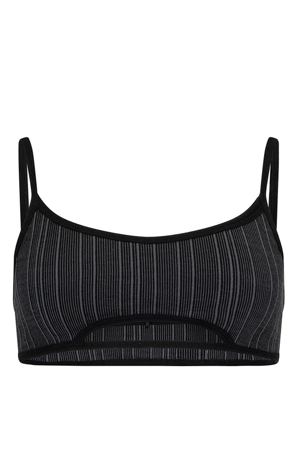 ELBA WOOL BRALET BLACK - NAGNATA