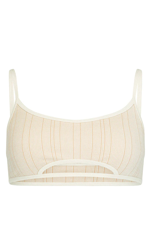 ELBA WOOL BRALET CREAM - NAGNATA