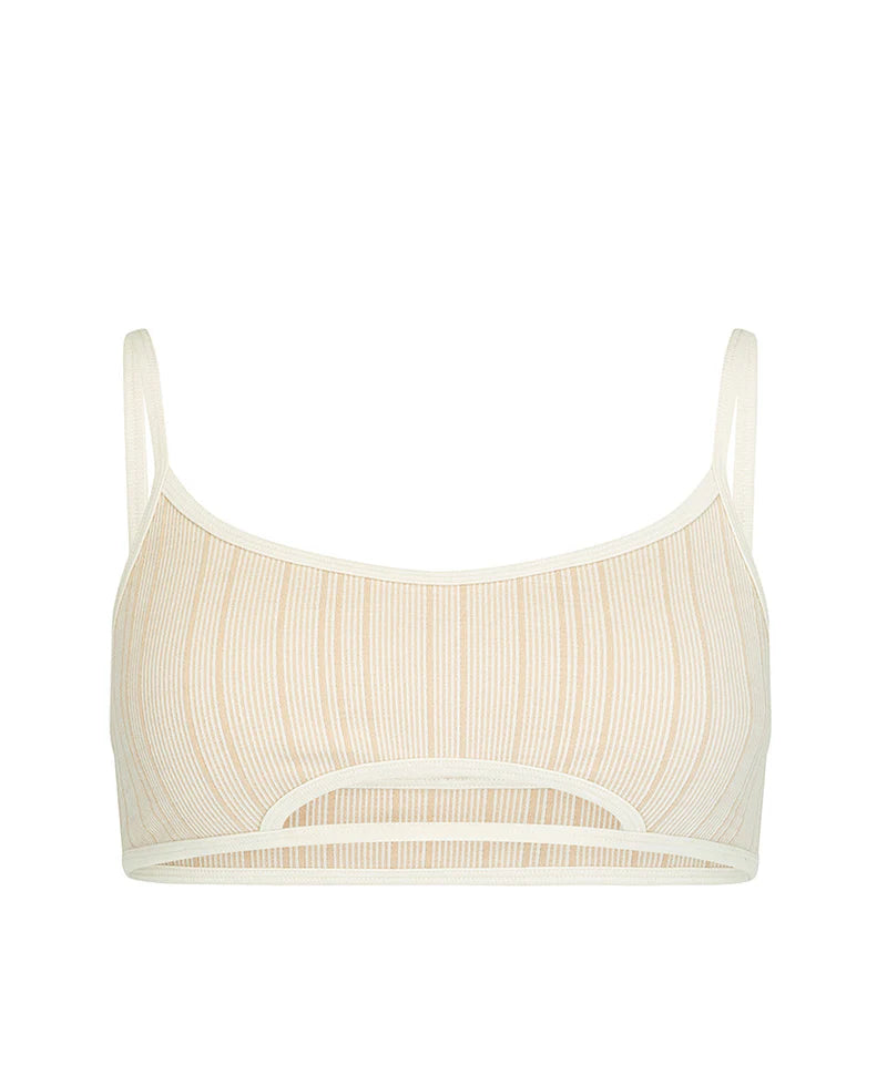 ELBA WOOL BRALET CREAM - NAGNATA