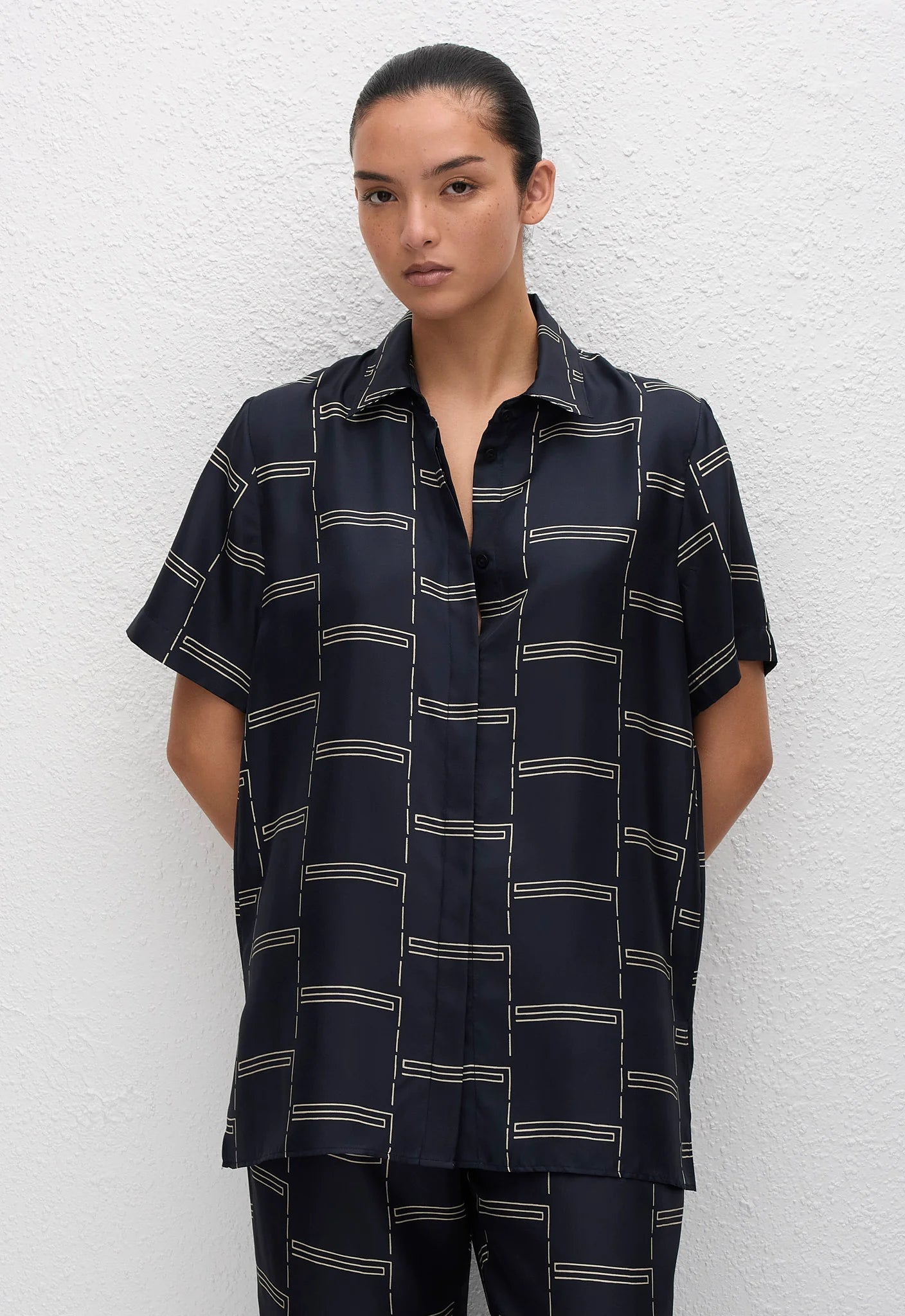 TWILL SHORT SLEEVE SHIRT BAMBOO