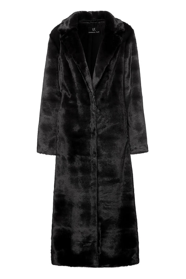 THE BLACK BIRD COAT - UNREAL FUR