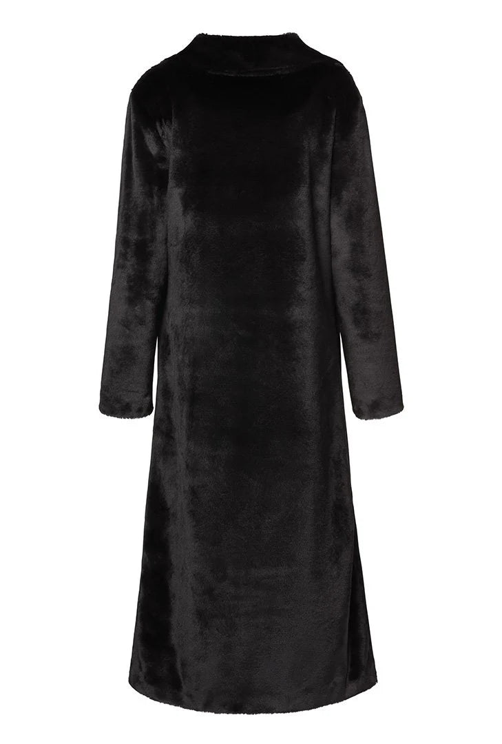 THE BLACK BIRD COAT - UNREAL FUR