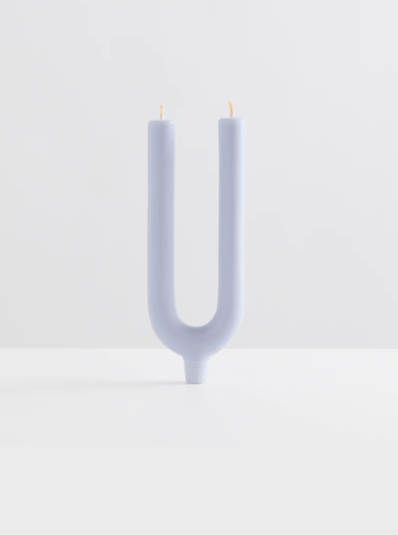DUET CANDLE BLEUET