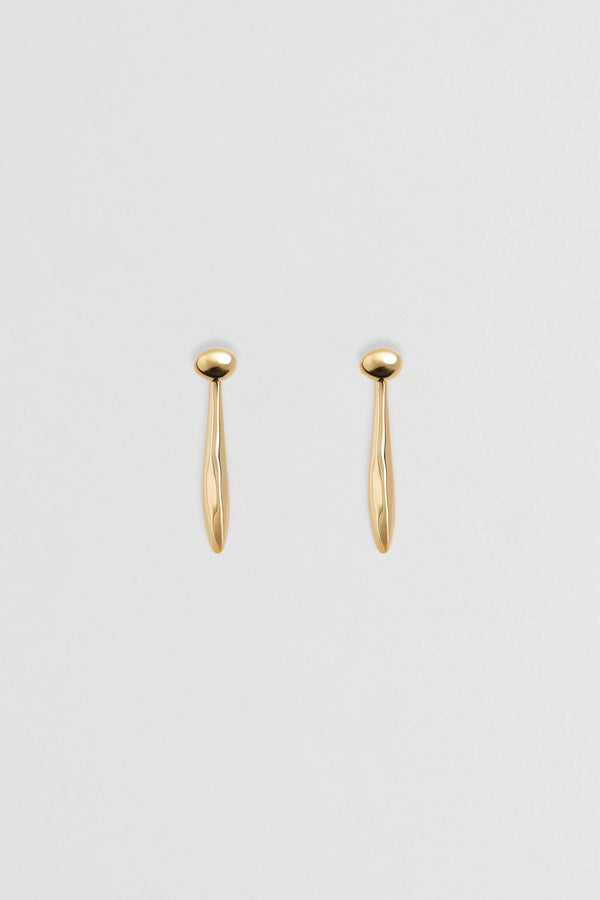 VERSO DROP EARRINGS GOLD - NINA GORDON