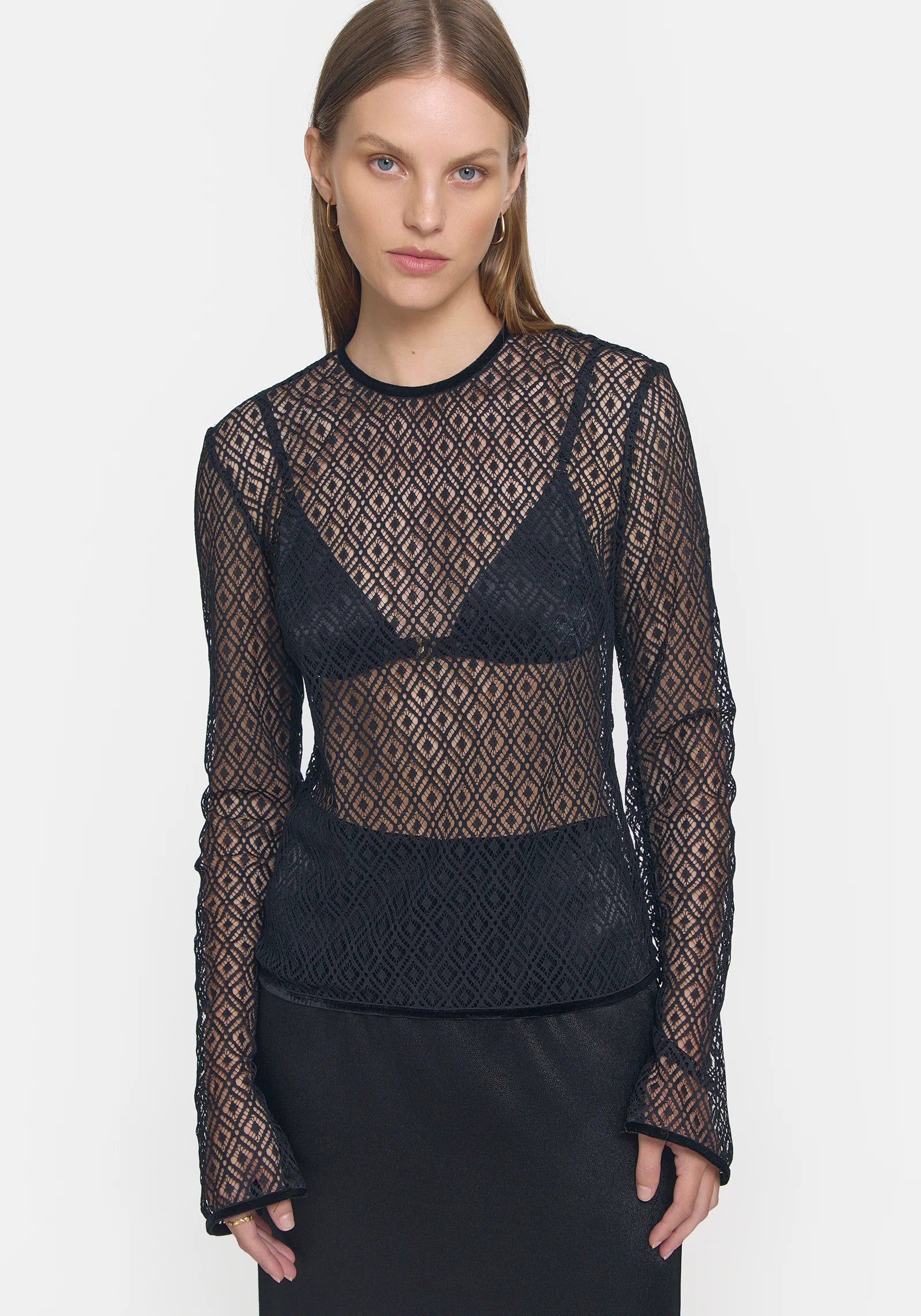 SPIELBERG TOP BLACK