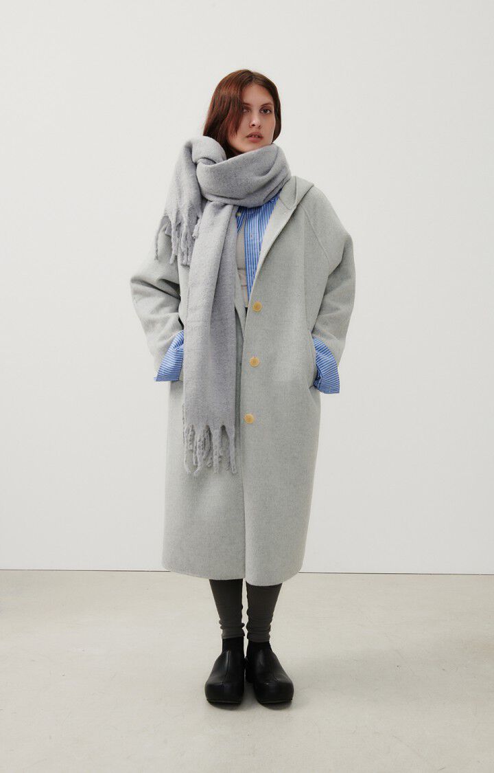 SCARF ZINACO GREY BLACK MELANGE