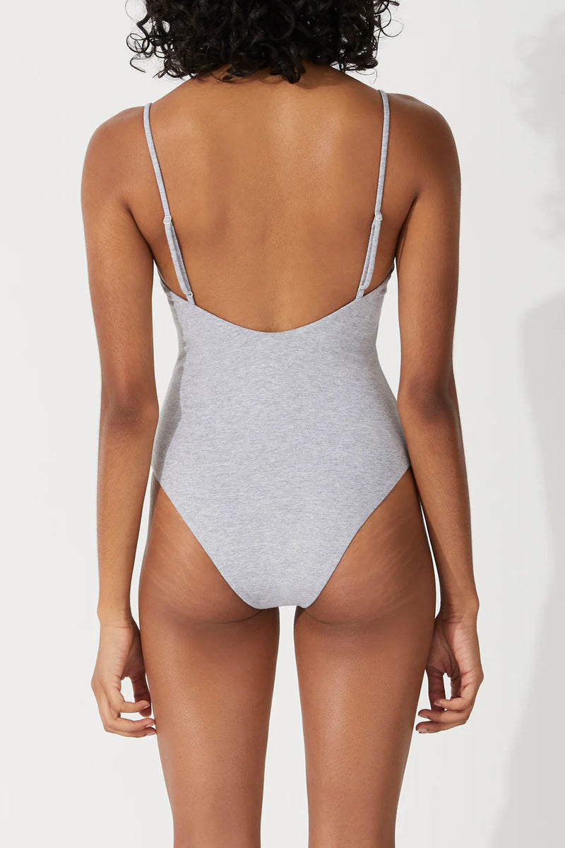 GREY MARLE ONE PIECE - ZULU + ZEPHYR