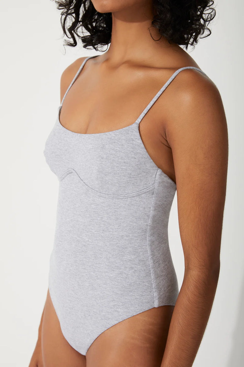 GREY MARLE ONE PIECE - ZULU + ZEPHYR