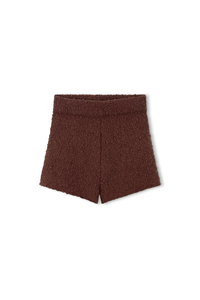 PLUM BOUCLE KNIT SHORT - ZULU + ZEPHYR