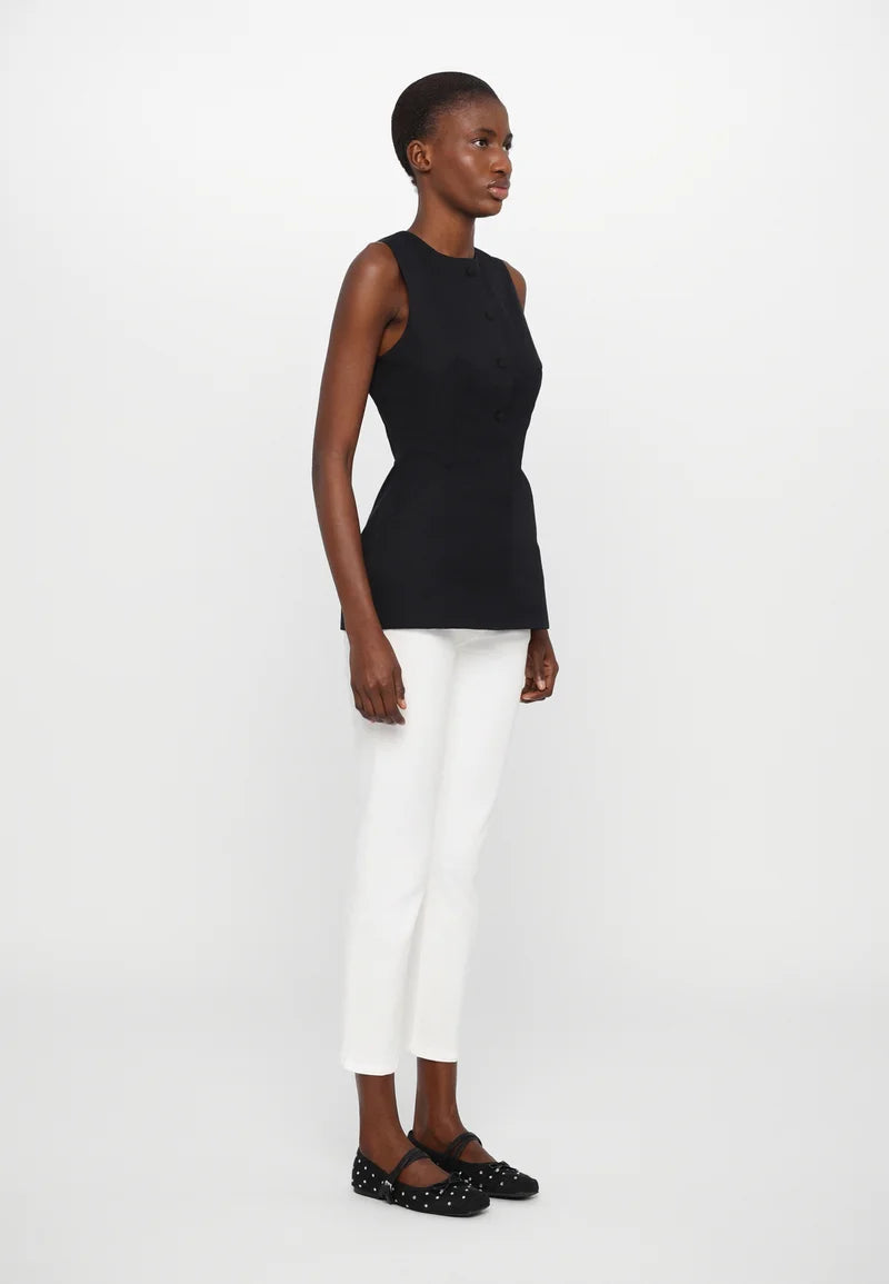 JENNEIU TOP BLACK