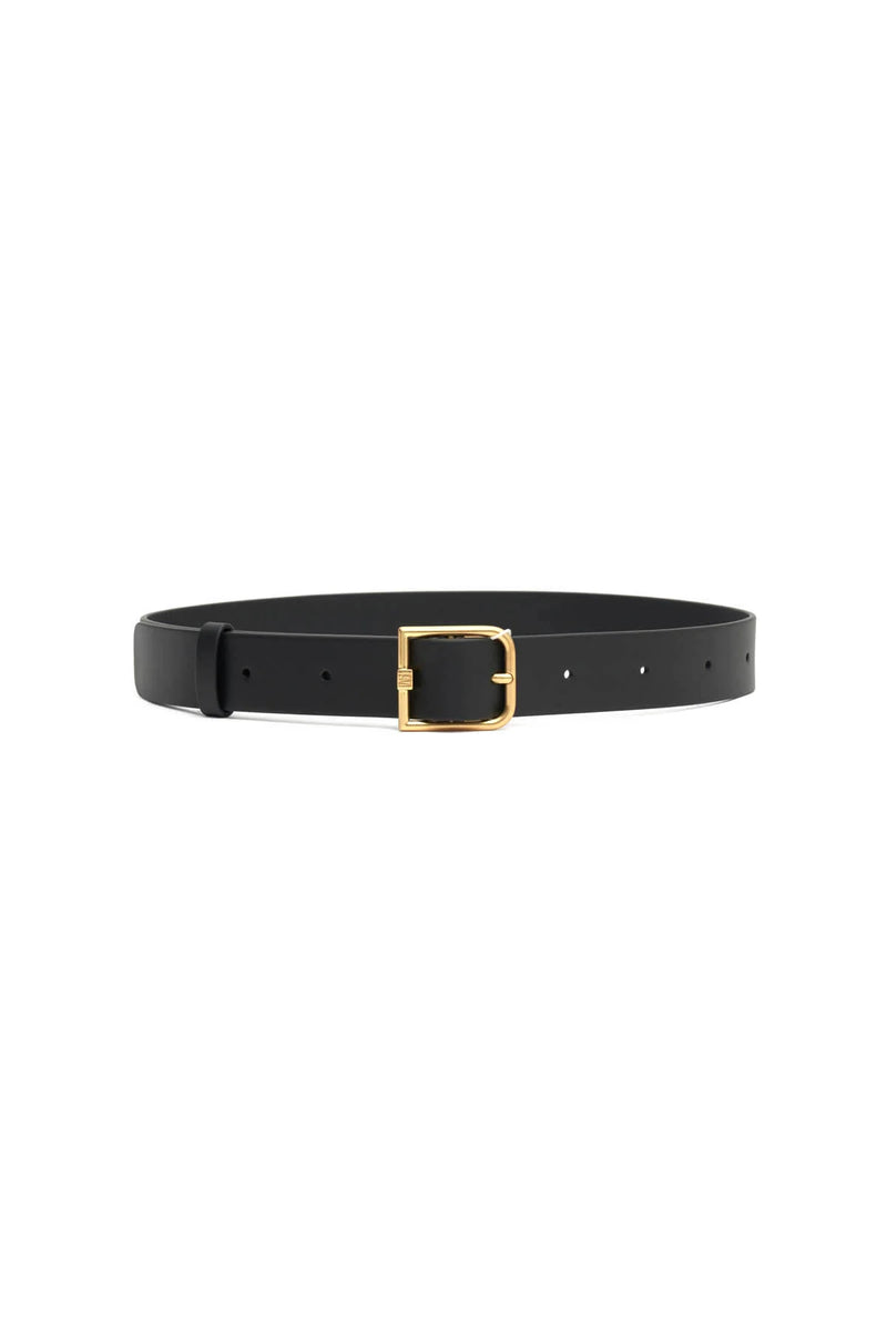 ADDISON BELT BLACK W/GOLD - C+M