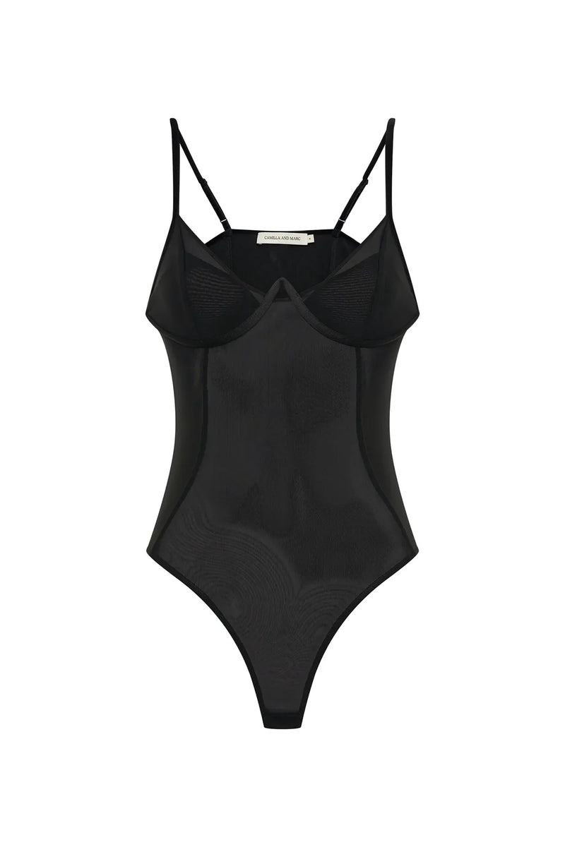 LEANDER BODYSUIT BLACK - C+M