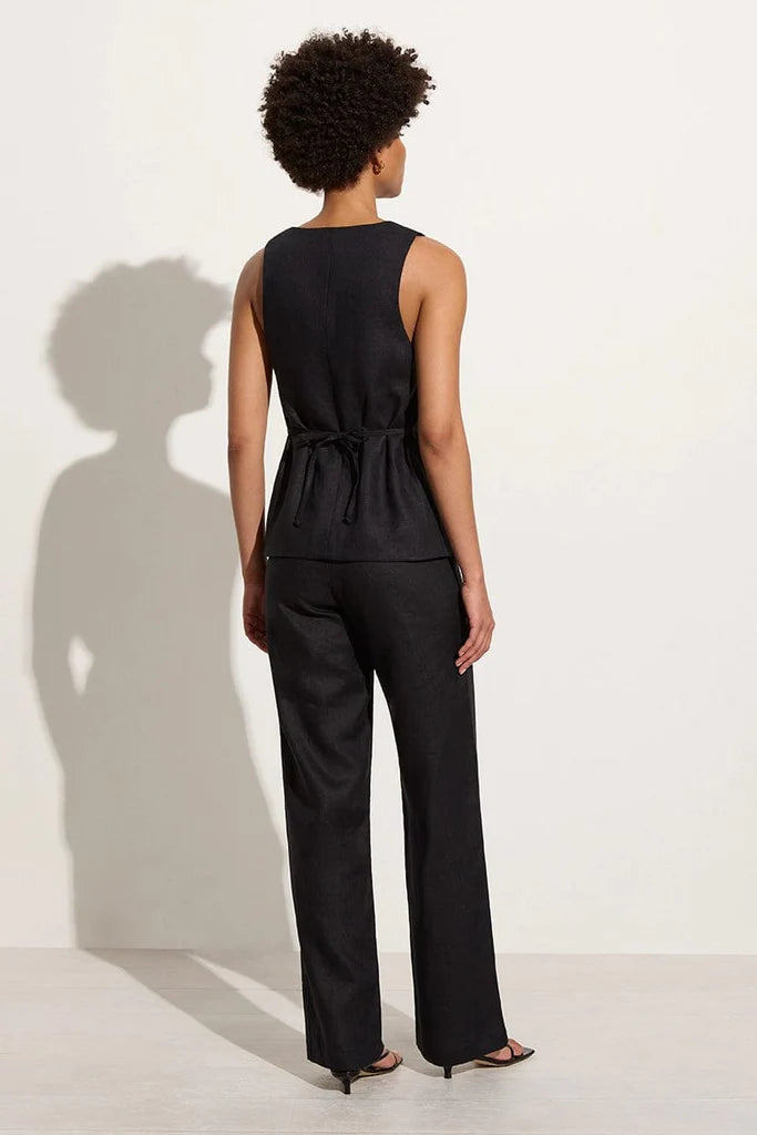 ISOTTA PANT BLACK - FAITHFULL THE BRAND