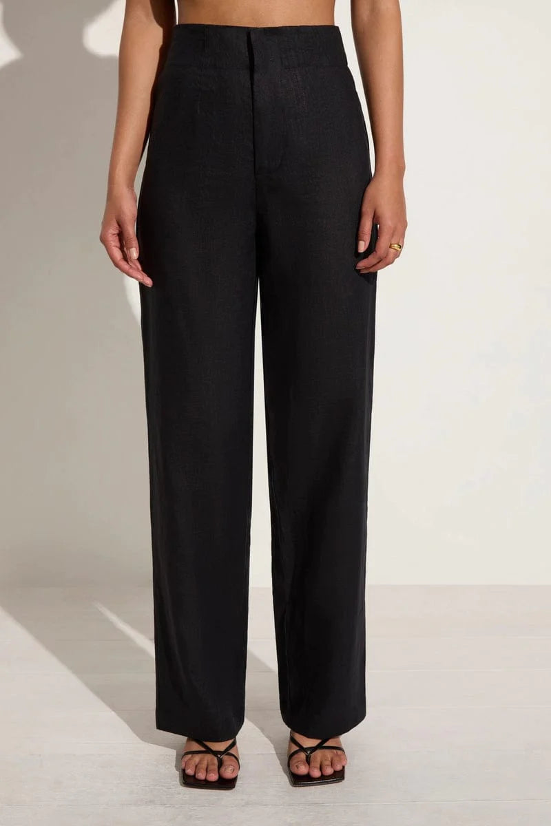 ISOTTA PANT BLACK - FAITHFULL THE BRAND